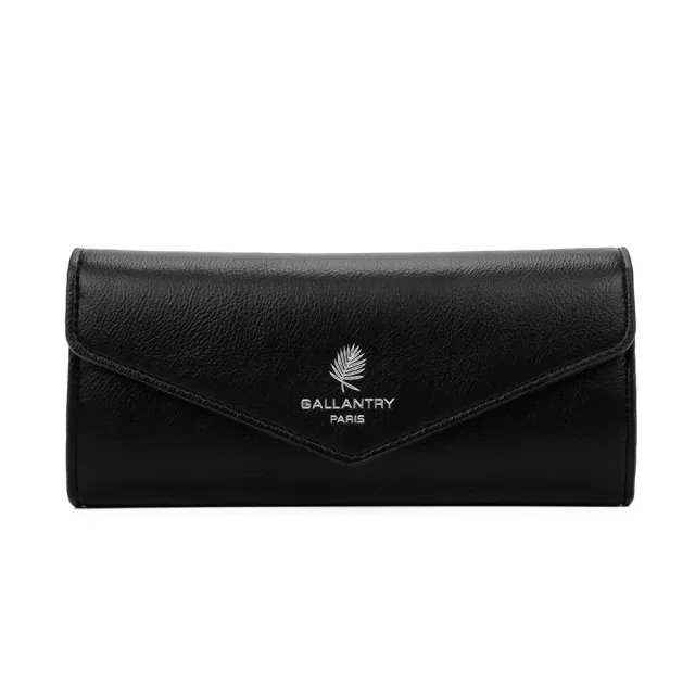 Gallantry Paris Le Petit Fidèle portefeuille noir cuir