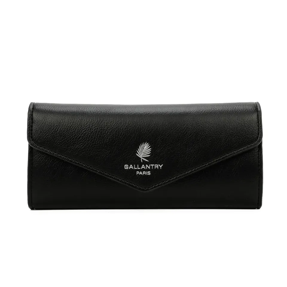 Gallantry Paris Le Petit Fidèle portefeuille noir cuir