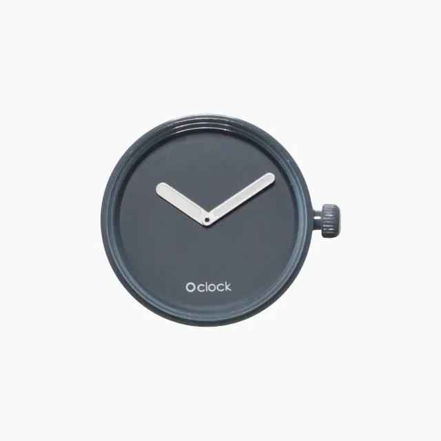 O bag O clock tone on tone mécanisme gris foncé