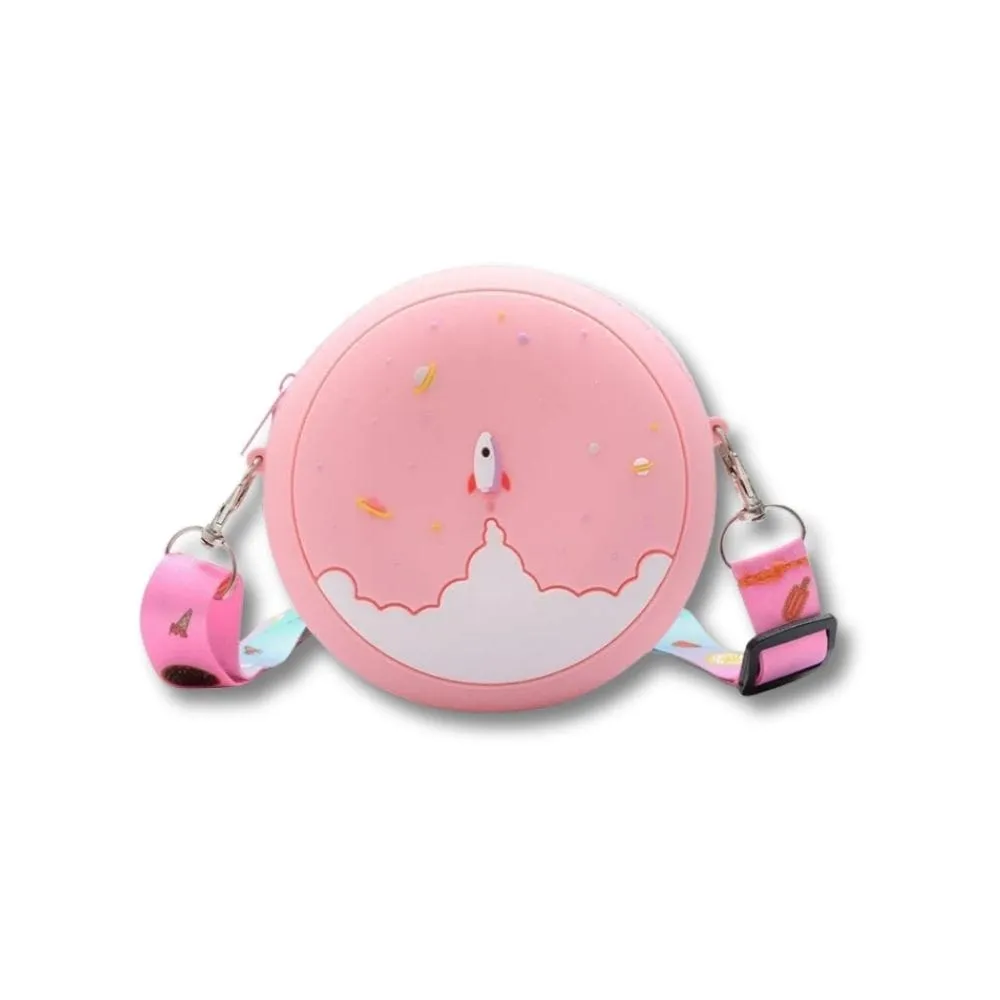 Maison Sacoches Lola sac fille étoile rose silicone