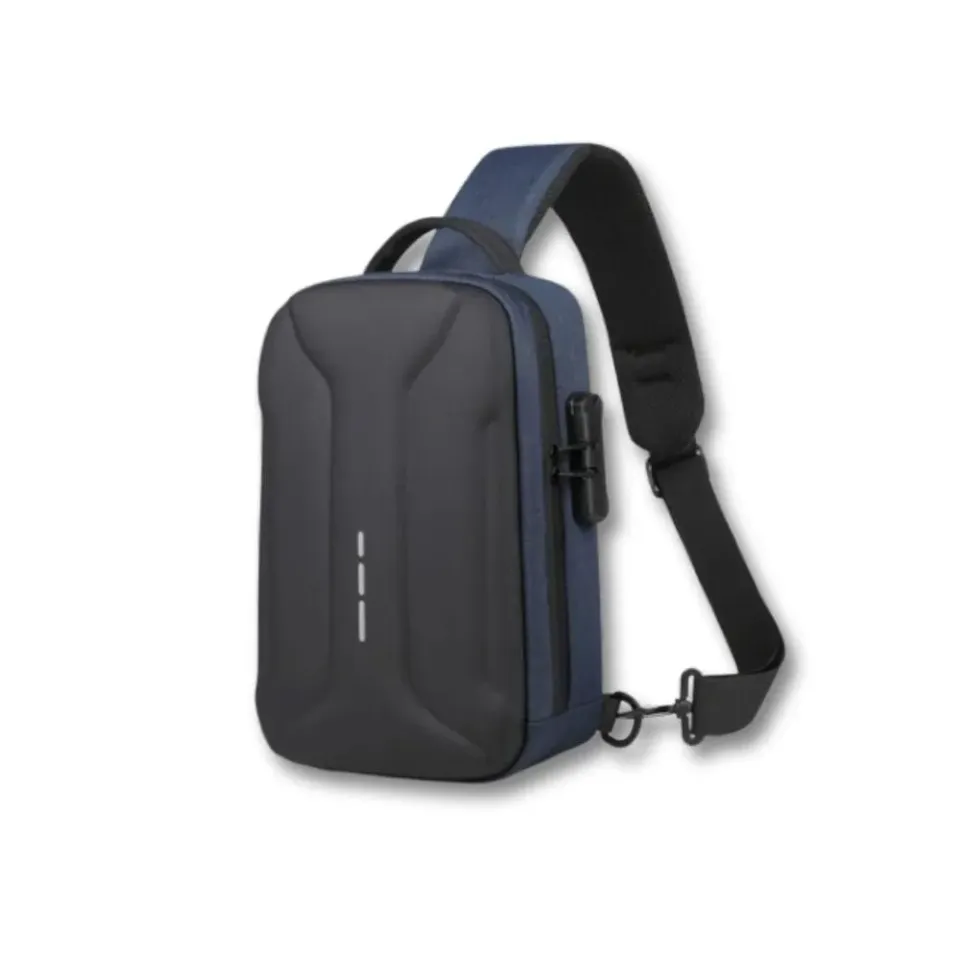Maison Sacoches Lino sacoche nylon noir USB