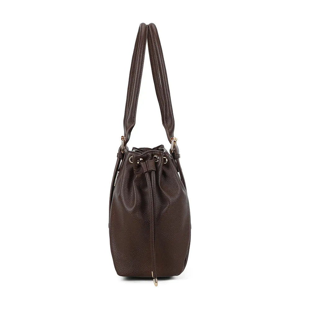Gallantry Le Saint-Honoré sac cabas Coffee grand