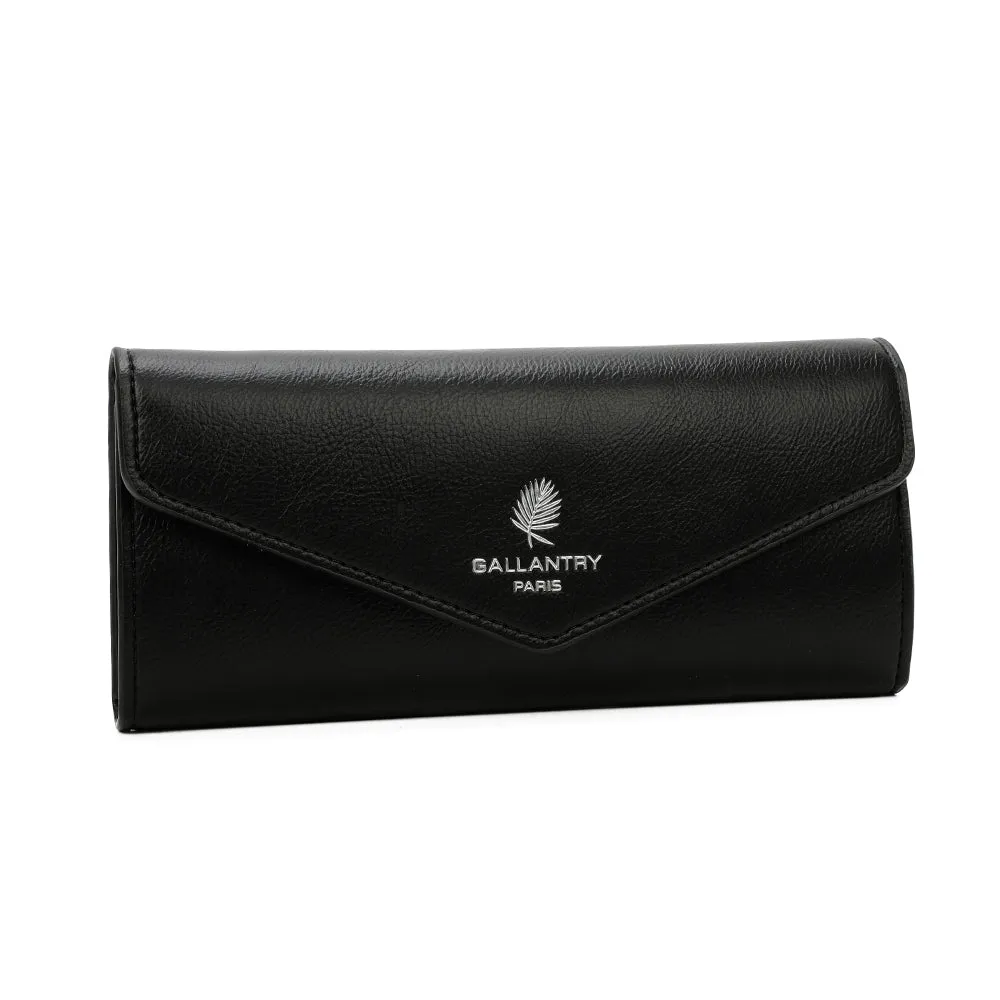 Gallantry Paris Le Petit Fidèle portefeuille noir cuir