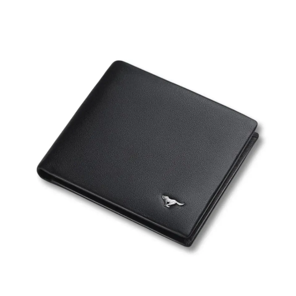 Maison Sacoches portefeuille homme cuir souple noir