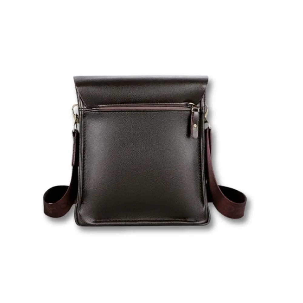 Maison Sacoches Arven sacoche homme cuir noir bandoulière