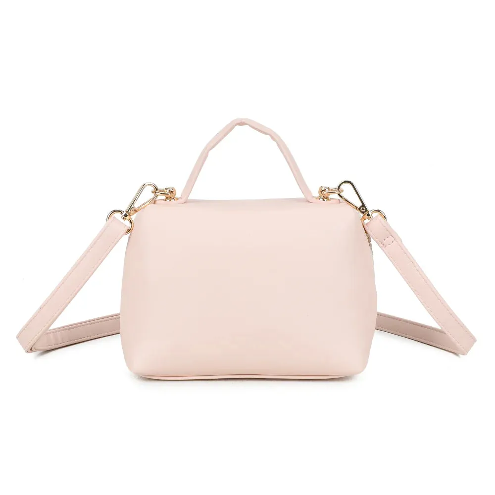Gallantry Paris Moka sac à main beige/rose vegan
