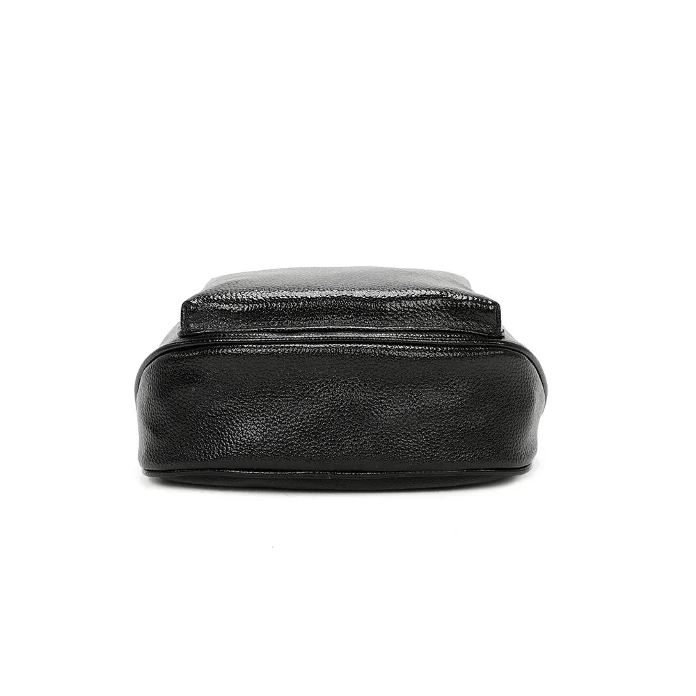 Gallantry Paris Glamour Shiny sac bandoulière noir brillant