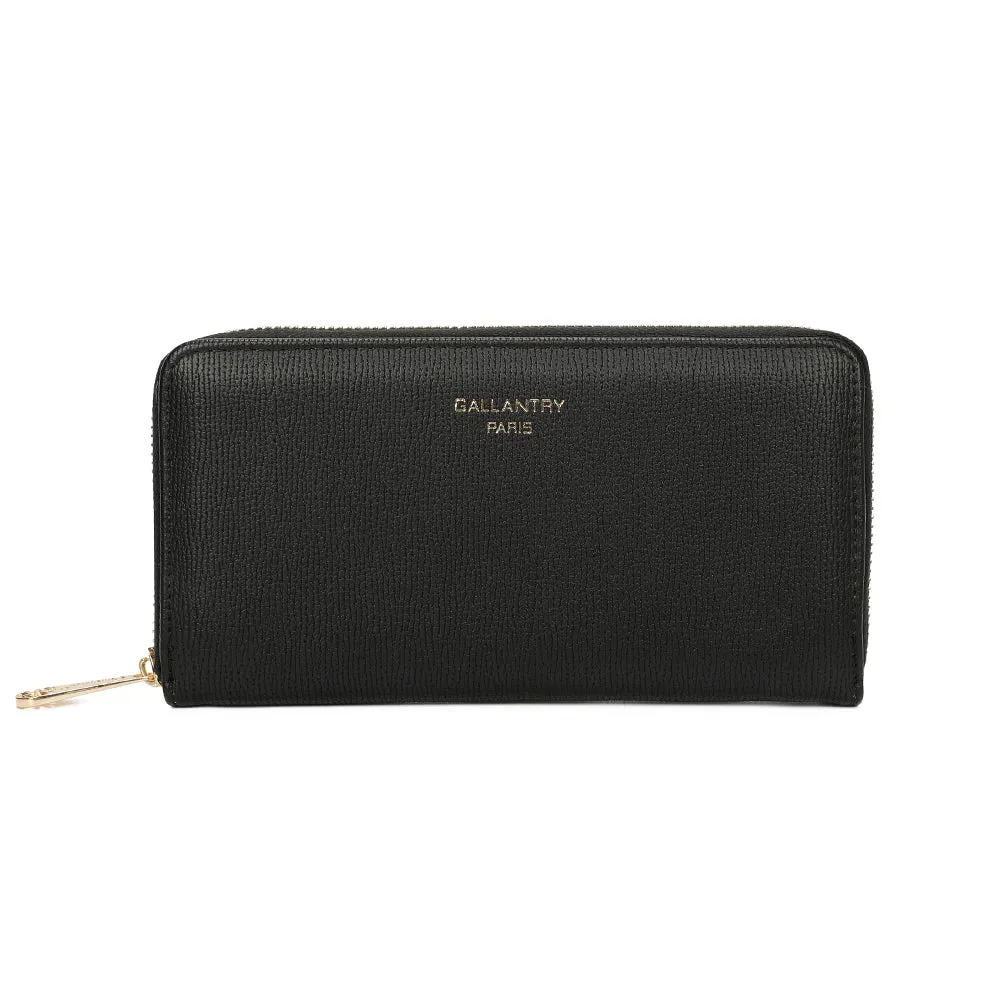 Gallantry Paris Celia Zip portefeuille rose zippé