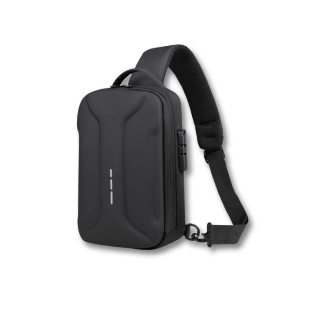 Maison Sacoches Lino sacoche nylon noir USB