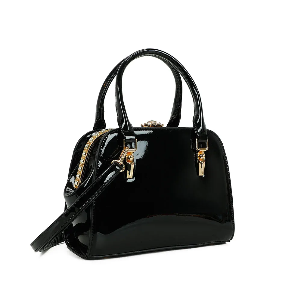 Gallantry Sofyra sac à main Noir verni