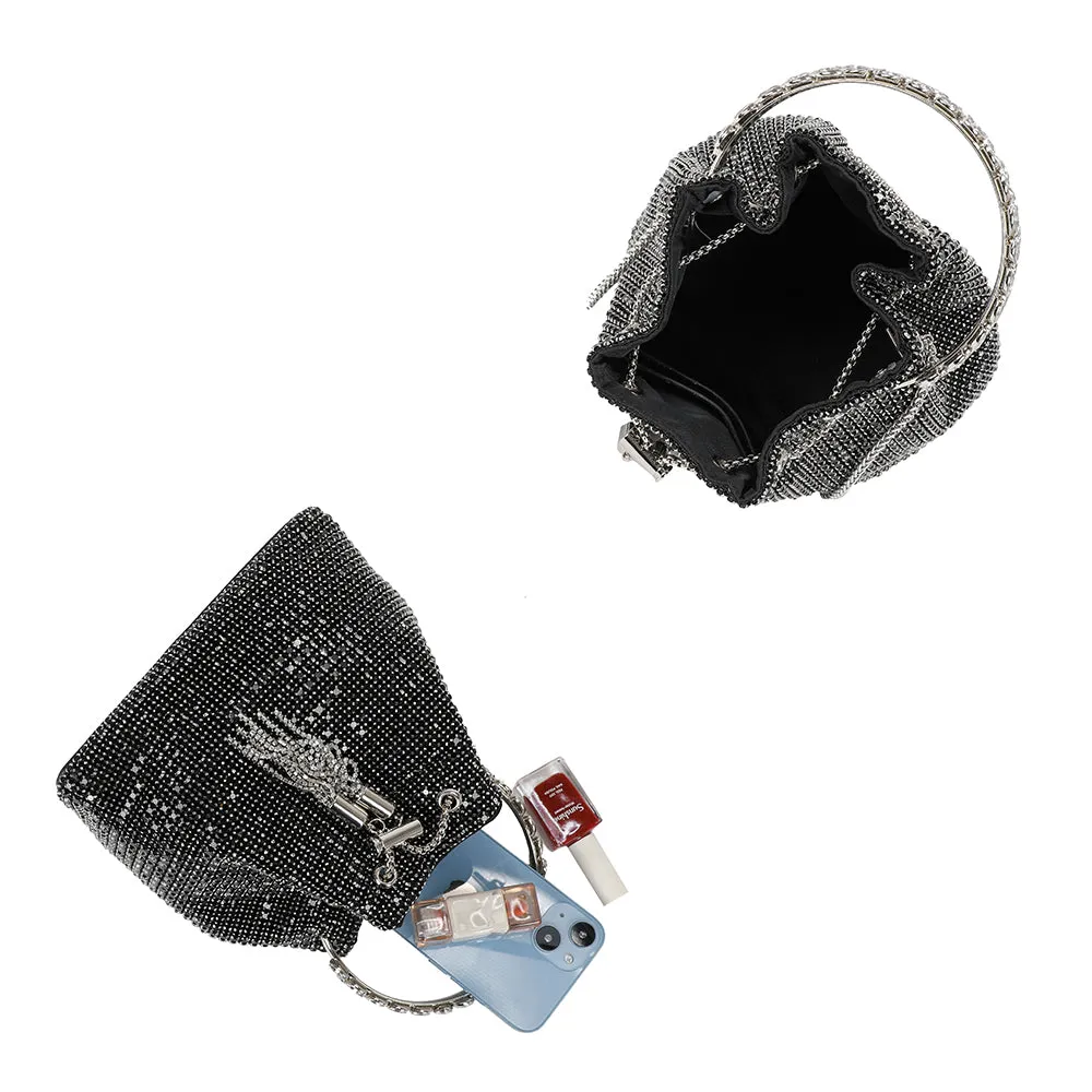 Gallantry Paris Wendy Sac Seau Strass Noir soirée