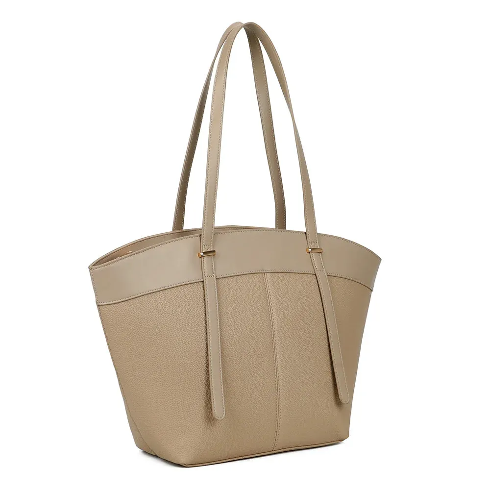 Gallantry La Valeska cabas bordeaux zip 29cm vegan