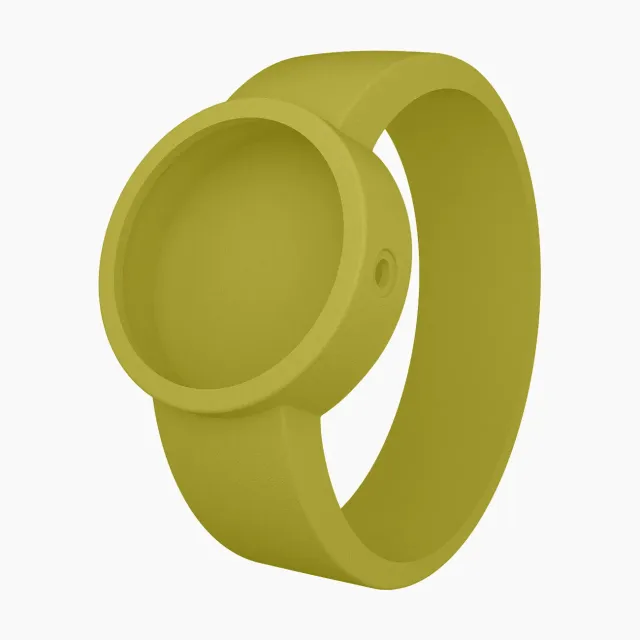 O bag O Clock Muschio bracelet silicone vert mousse taille S