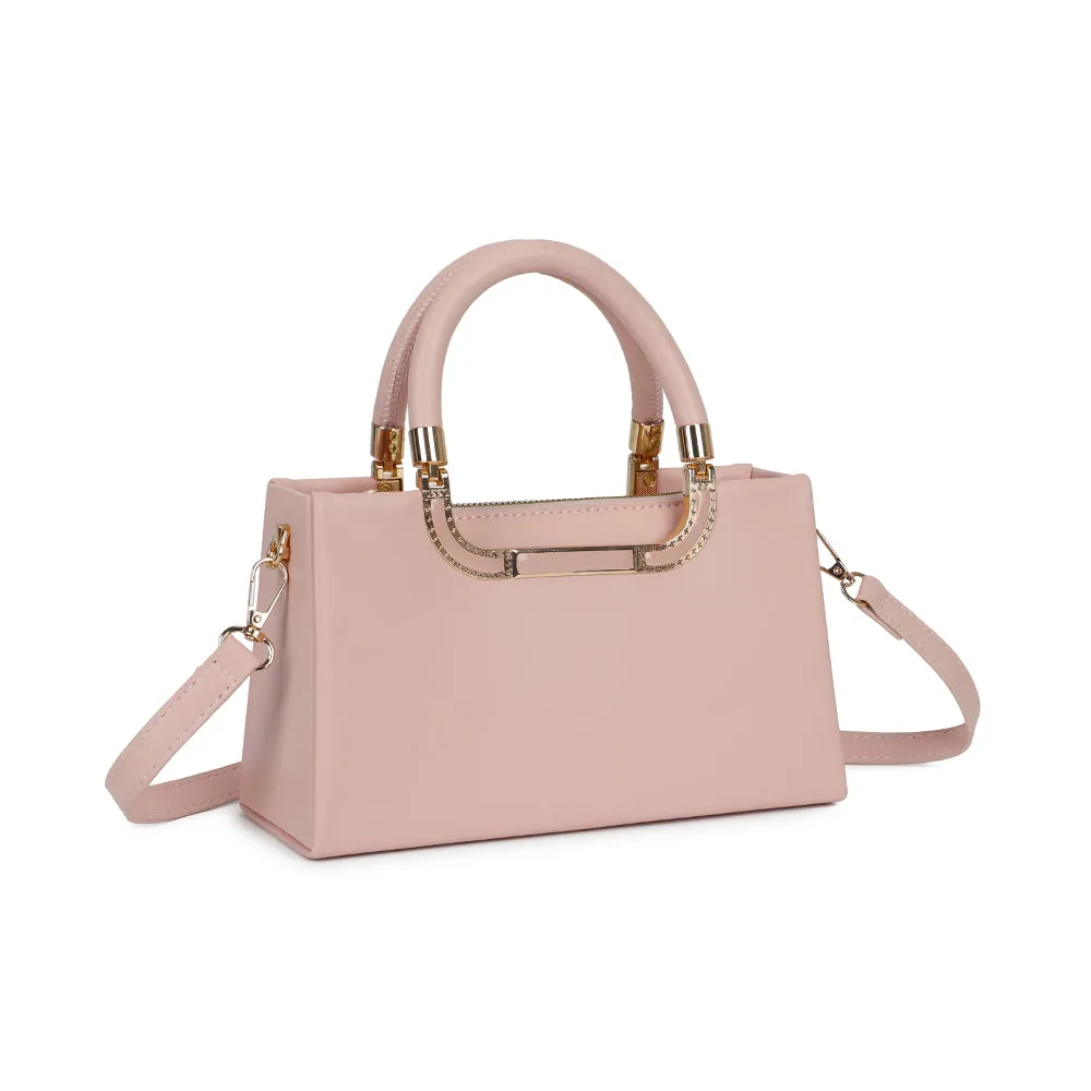 Gallantry Paris La Prima sac à main rose rigide