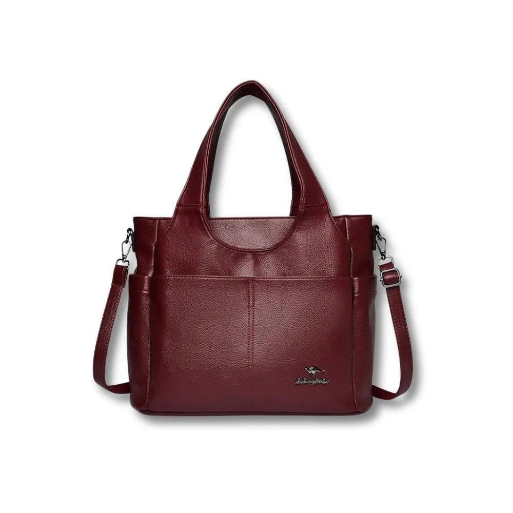 Maison Sacoches Nina sac cabas beige grand