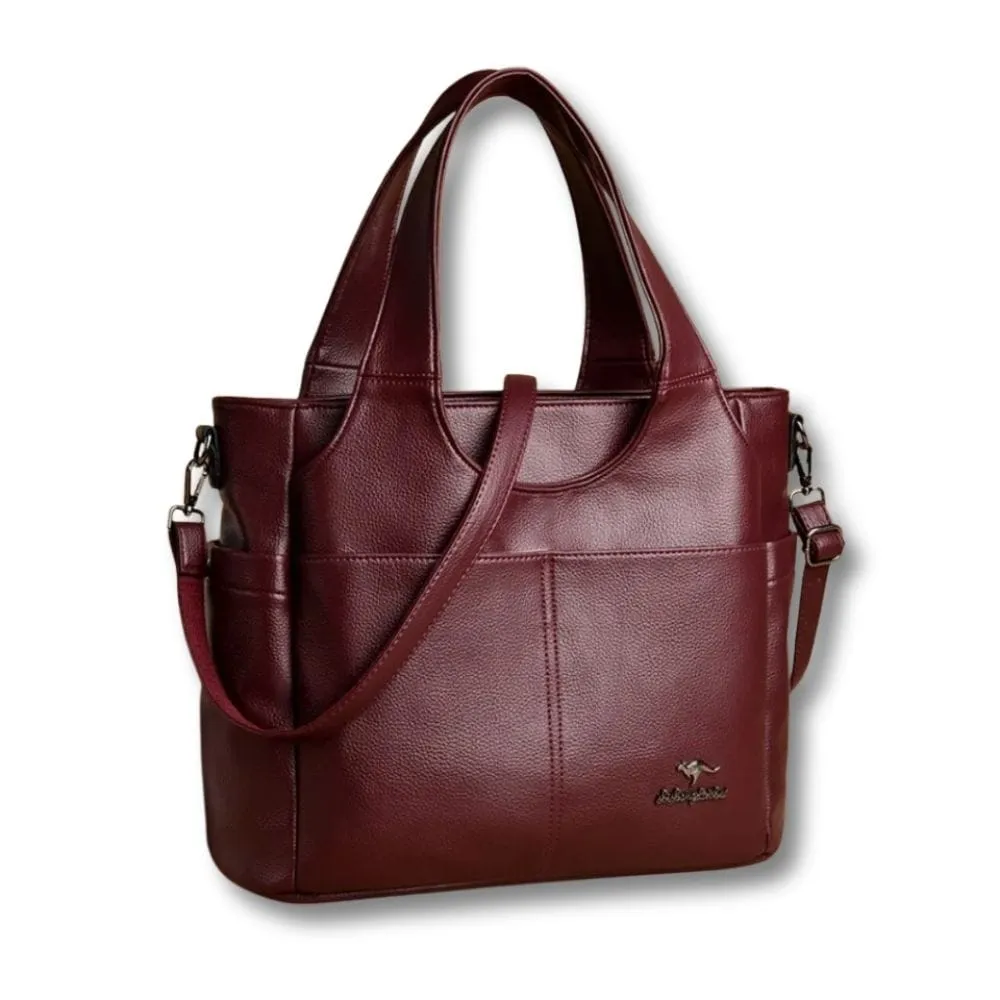 Maison Sacoches Nina sac cabas beige grand