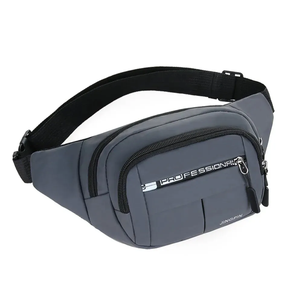 Mon Sacoche Moderne sac banane noir grande capacité