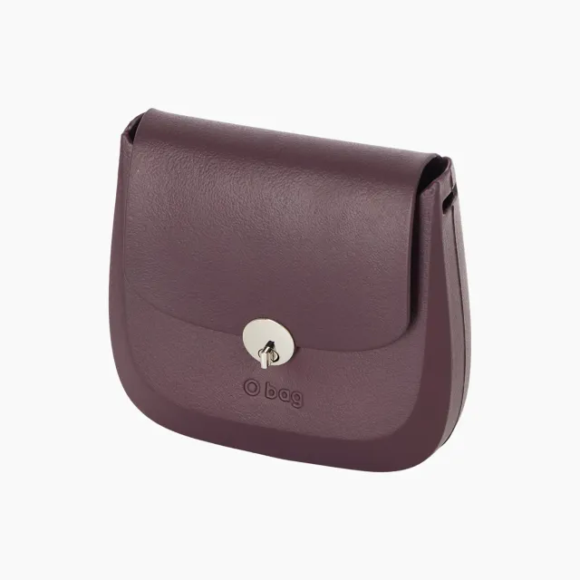 O bag O bag chase coque rabat burgundy à verrou
