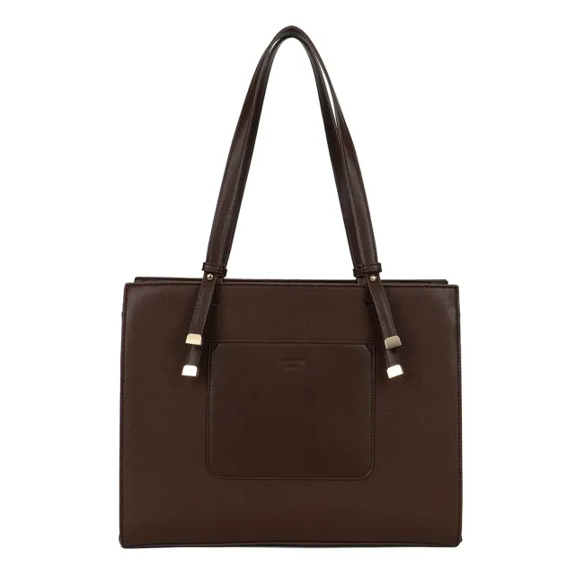 Gallantry Paris Le Orsay grand sac cabas Coffee grainé