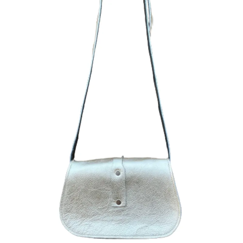 Hexagone Cuir Copine sac bandoulière cuir noir amovible
