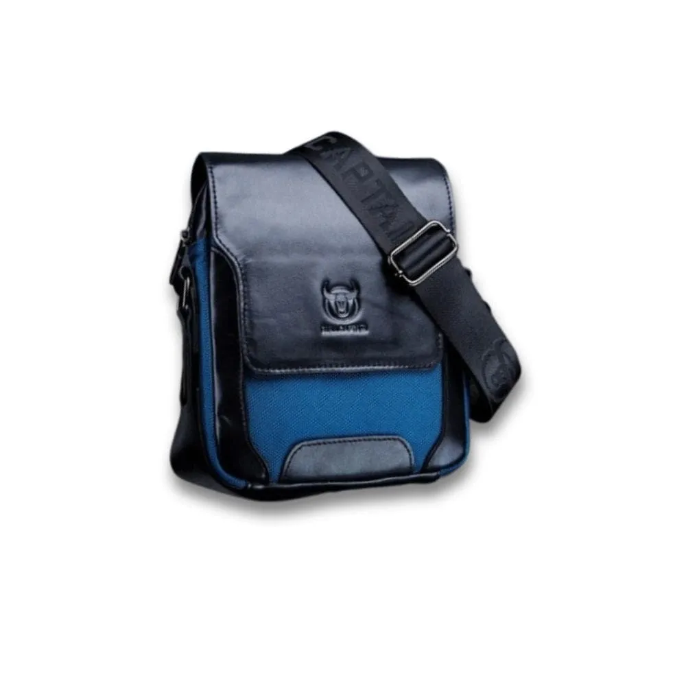 Maison Sacoches Nohr sacoche homme cuir Bleu
