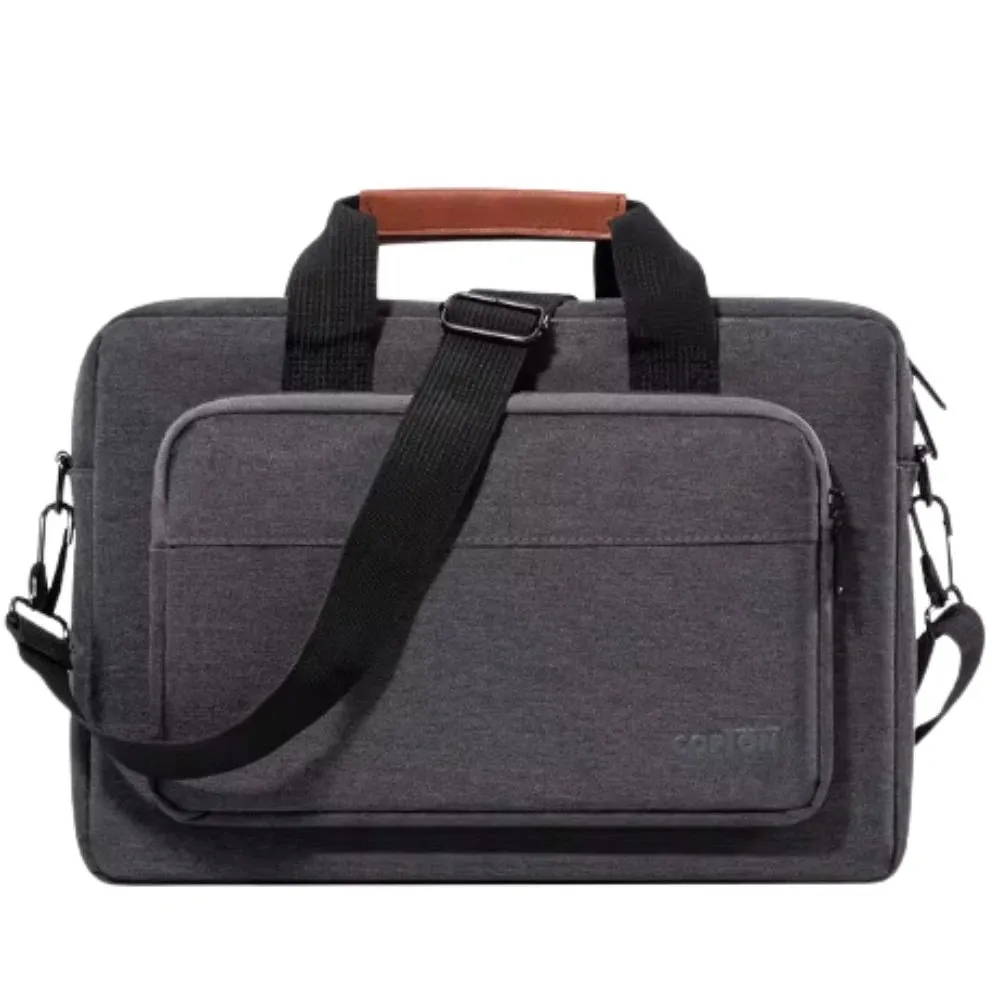 Mon Sacoche Sacoche Ordinateur Homme Gris Foncé 15-16 Pouces