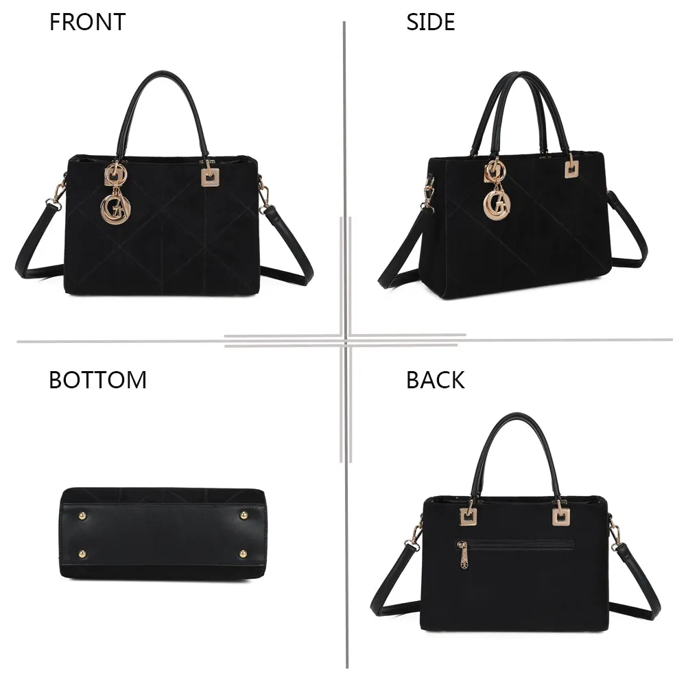 Gallantry Paris Selenor sac a main velours