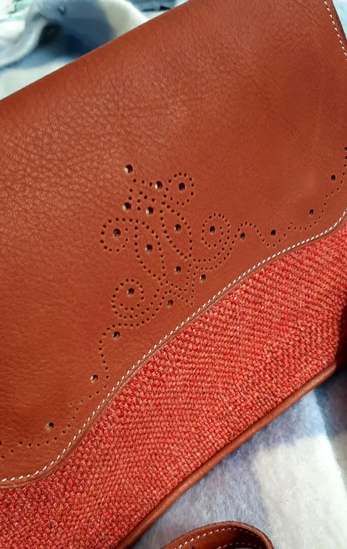 Atelier Anne R Gabeline besace cuir chocolat bandoulière