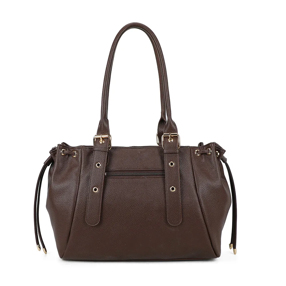 Gallantry Le Saint-Honoré sac cabas Coffee grand