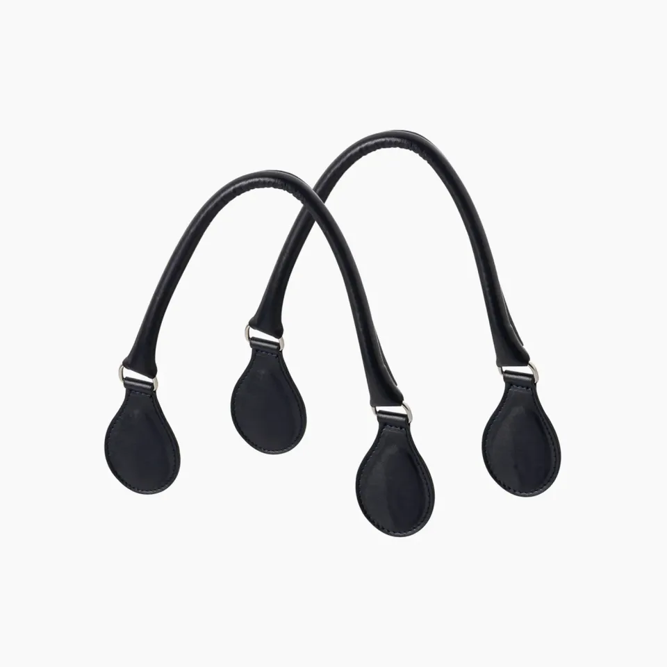 O bag Micro anse tubulaire bleu marine goutte
