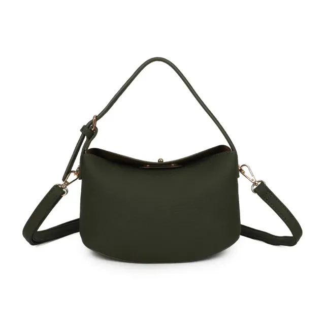 Gallantry Paris Le Mélaris petit sac bandoulière Vert Foncé