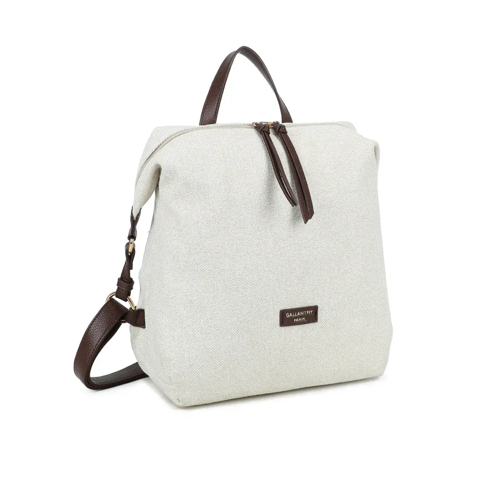 Gallantry Urbania sac à dos beige coffee 32 cm toile