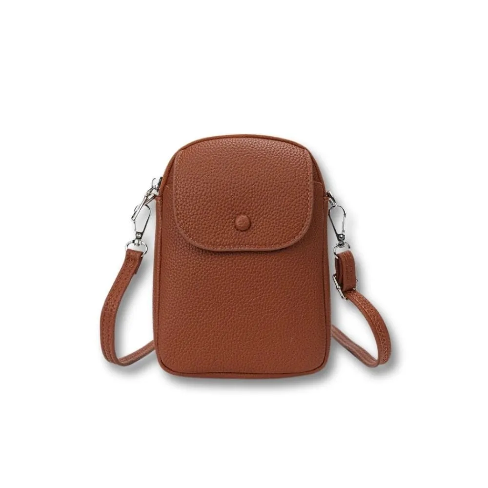 Maison Sacoches Naïa mini sac bandoulière kaki