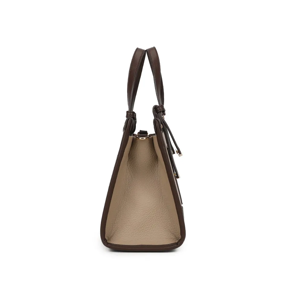 Gallantry Paris Soranio sac à main taupe grainé