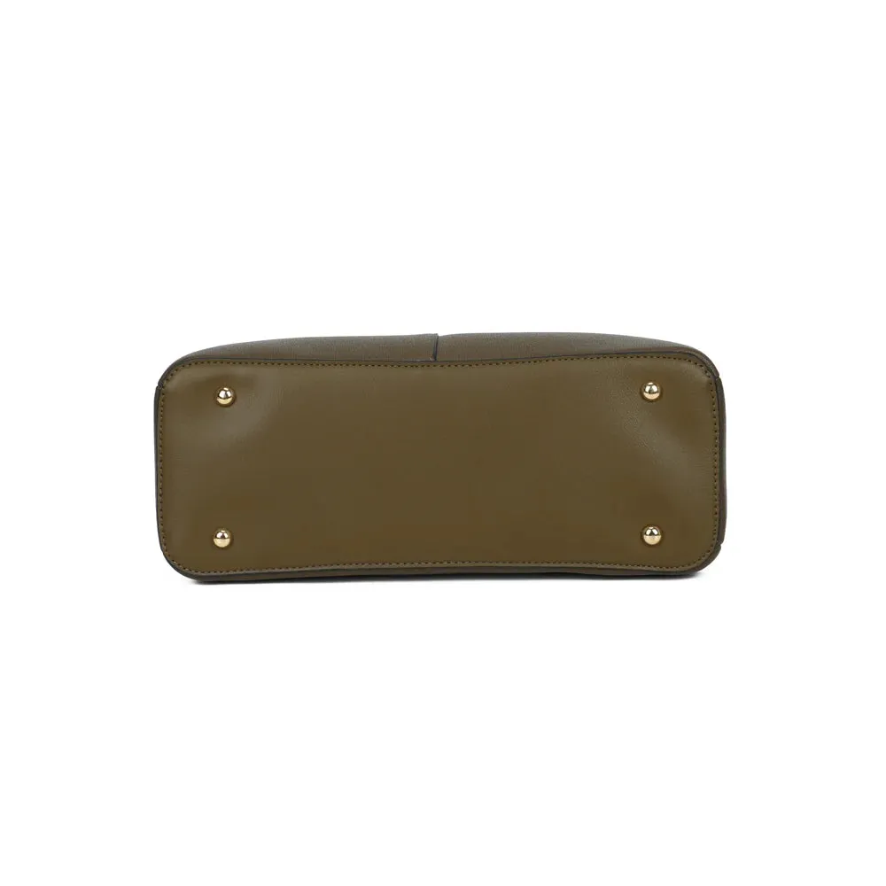 Gallantry Paris Le Zelya sac cabas taupe foncé 3 compartiments