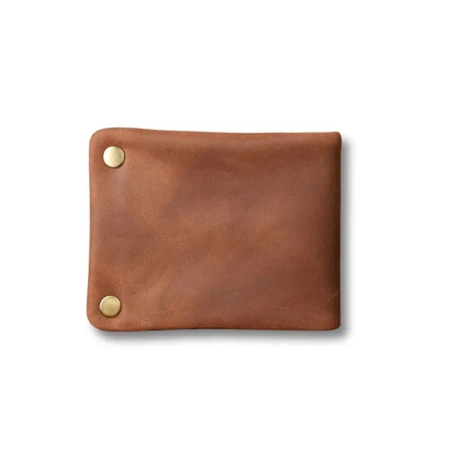 Maison Sacoches Elyos Porte-Cartes Cuir Marron
