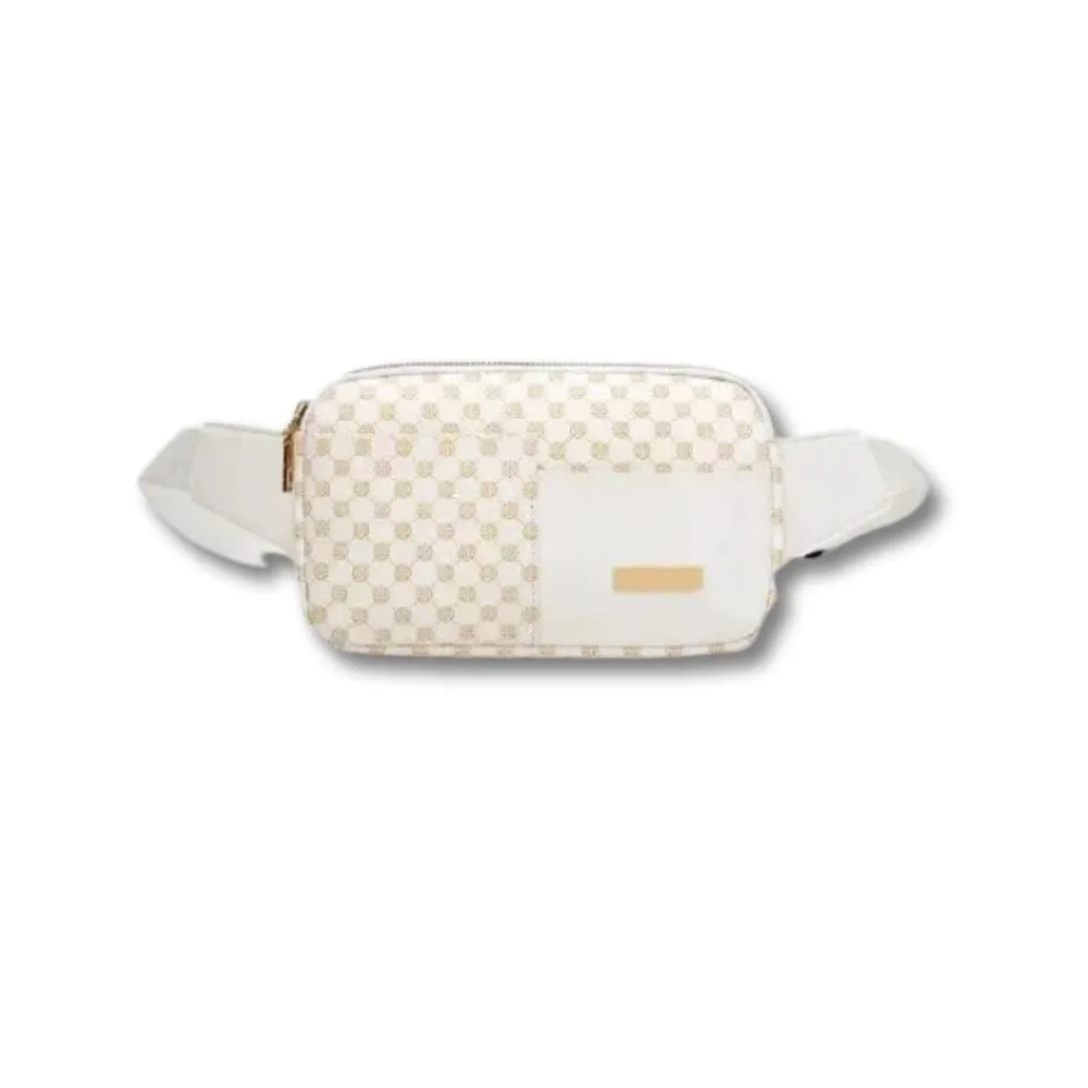 Maison Sacoches Nysa mini banane femme marron portefeuille