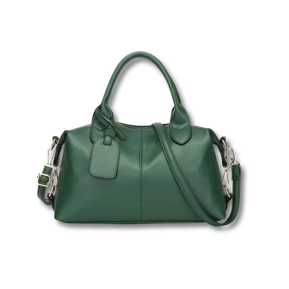 Maison Sacoches Amélie sac main noir cuir souple
