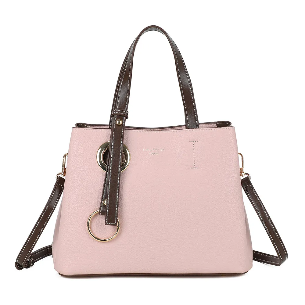 Gallantry Paris Madeleine sac à main rose poudré