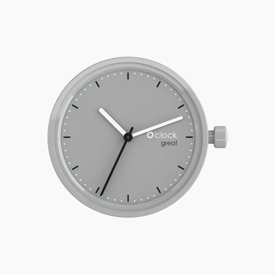 O bag O Clock Great Tone on Tone mécanisme gris