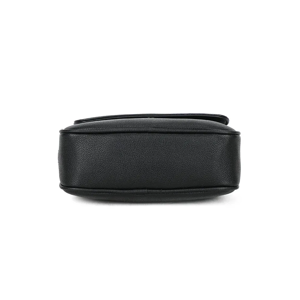 Gallantry Paris Le Naëlia sac bandoulière noir zippé vegan