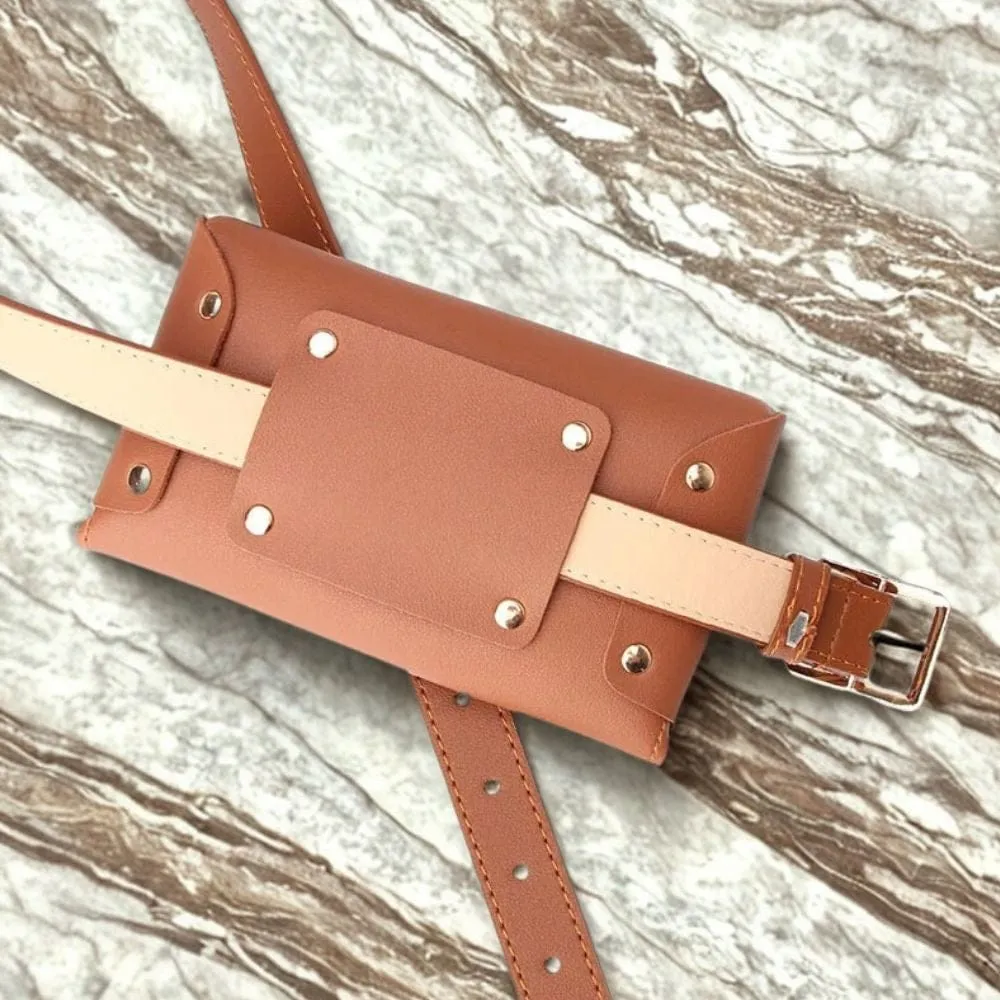 Maison Sacoches Célia Banane Femme Marron Compacte
