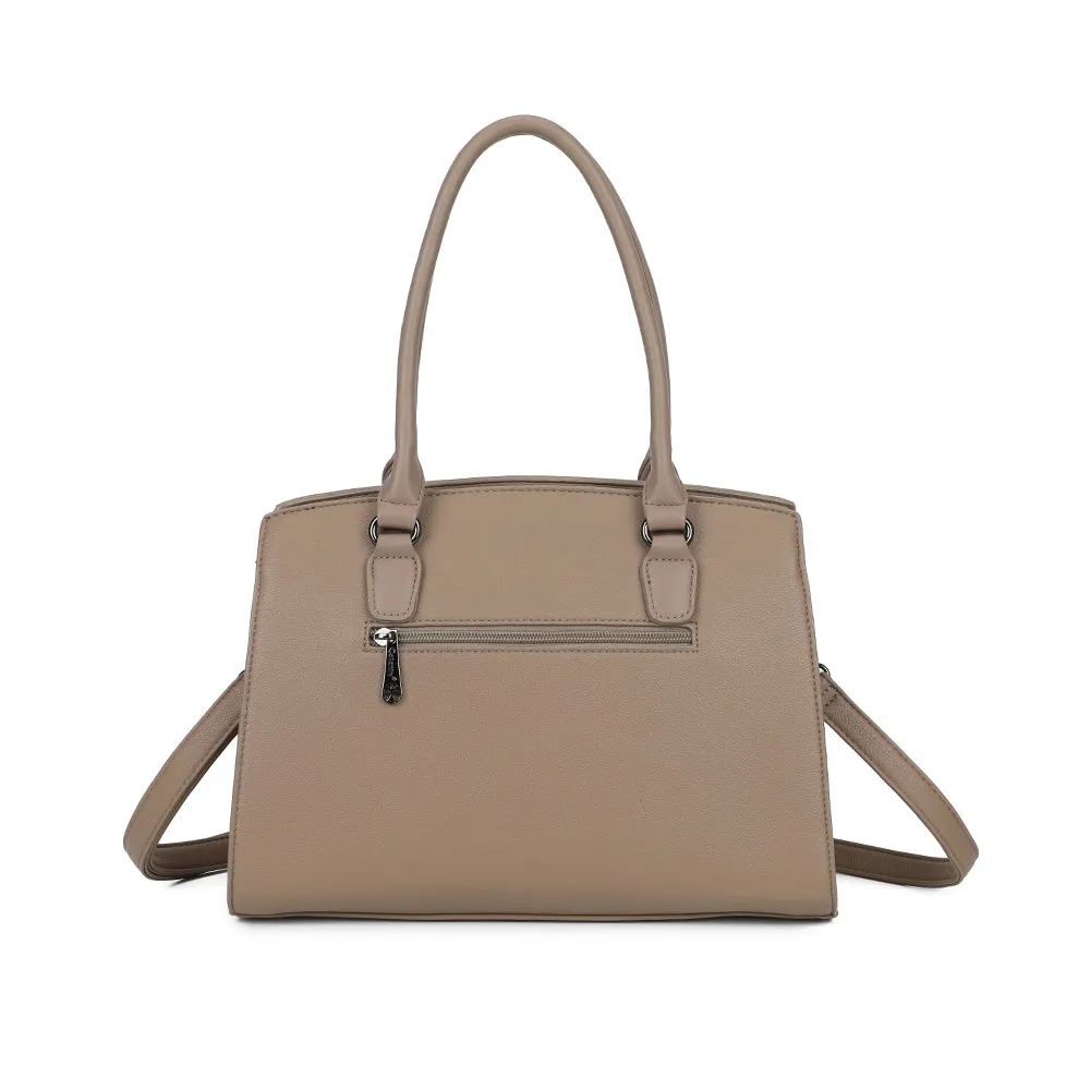 Gallantry Paris Le Diane sac à main taupe losange