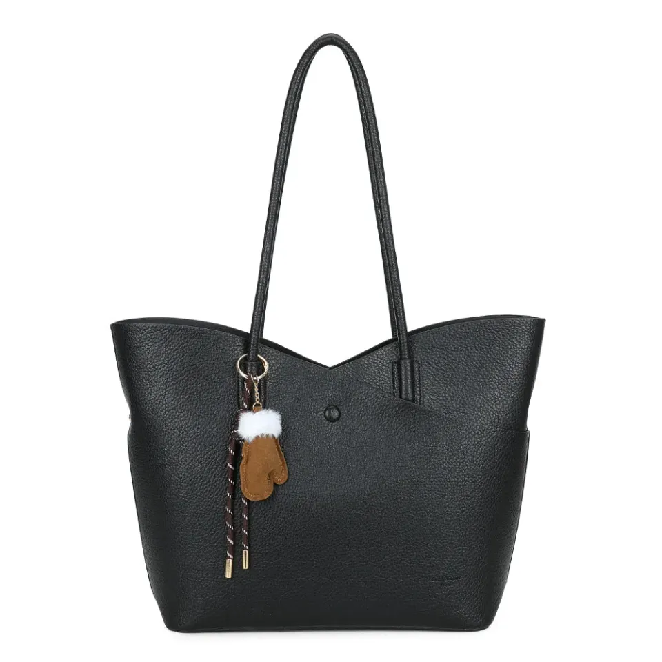 Gallantry Paris Le Hudson sac cabas coffee grainé