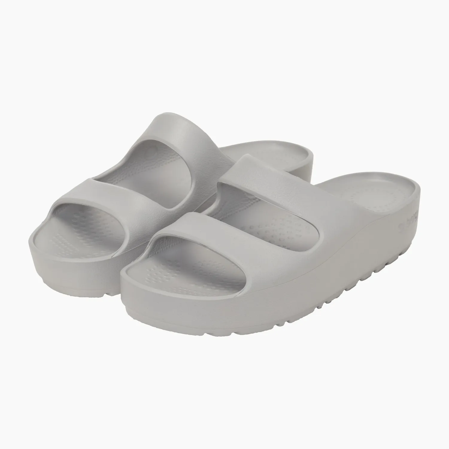 O bag O Shoes High sandales gris clair