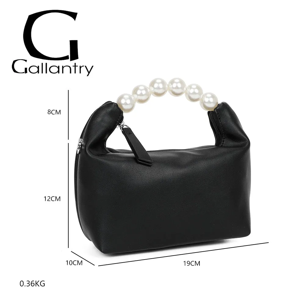 Gallantry Paris Lumière Perle sac bandoulière beige perles