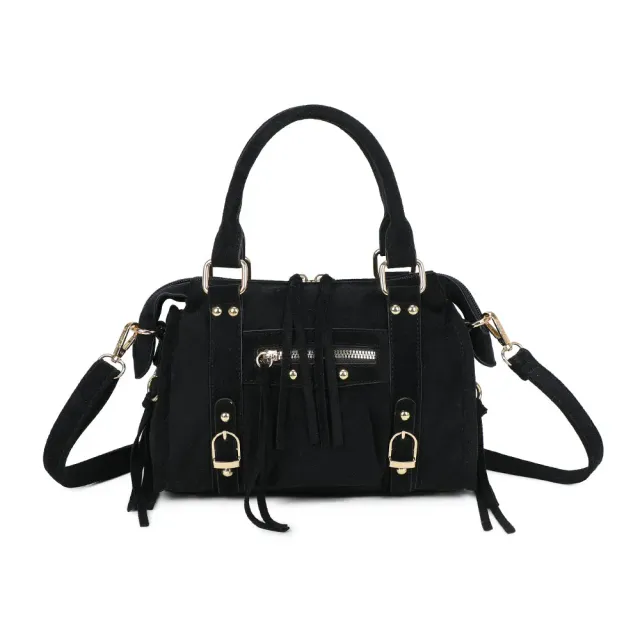 Gallantry Paris Skyla petit sac rose foncé suédine