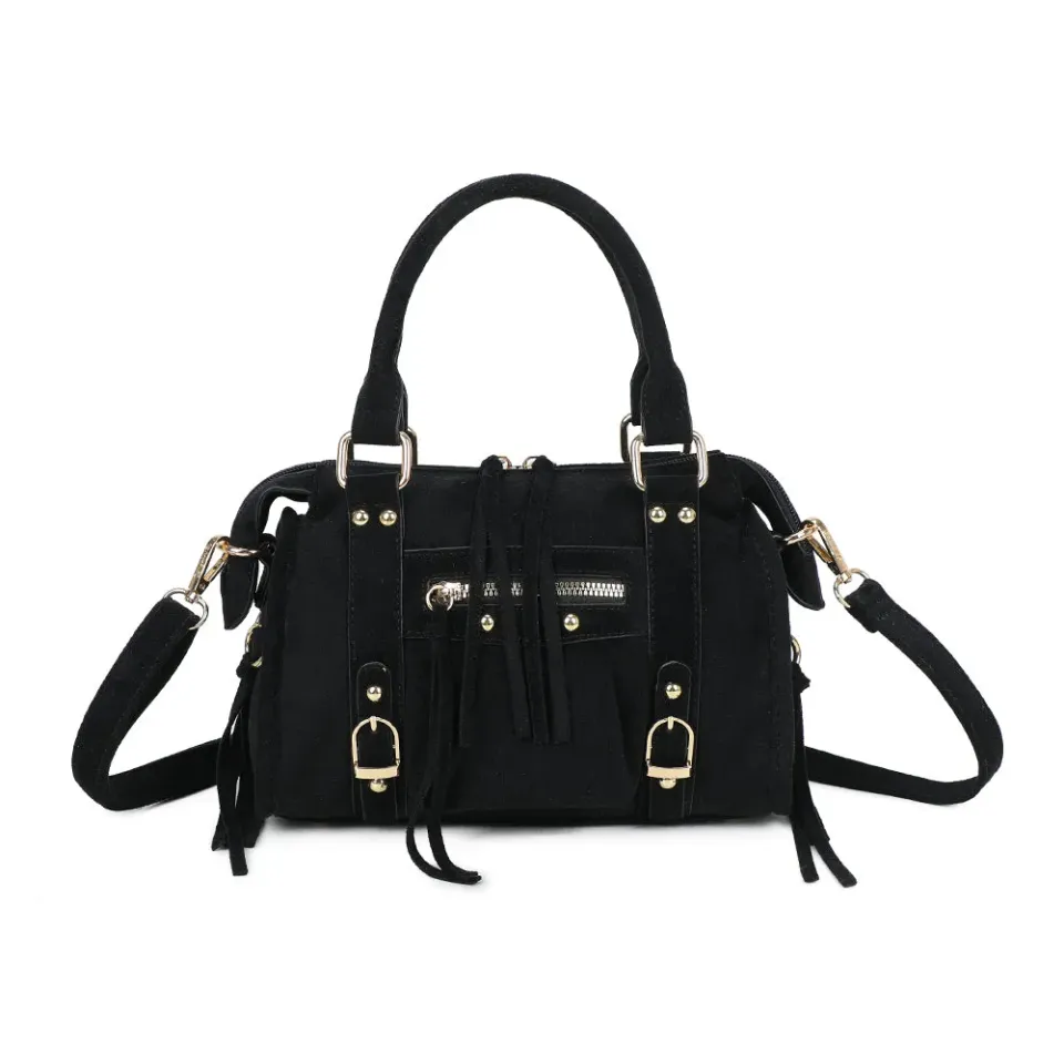 Gallantry Paris Skyla petit sac rose foncé suédine