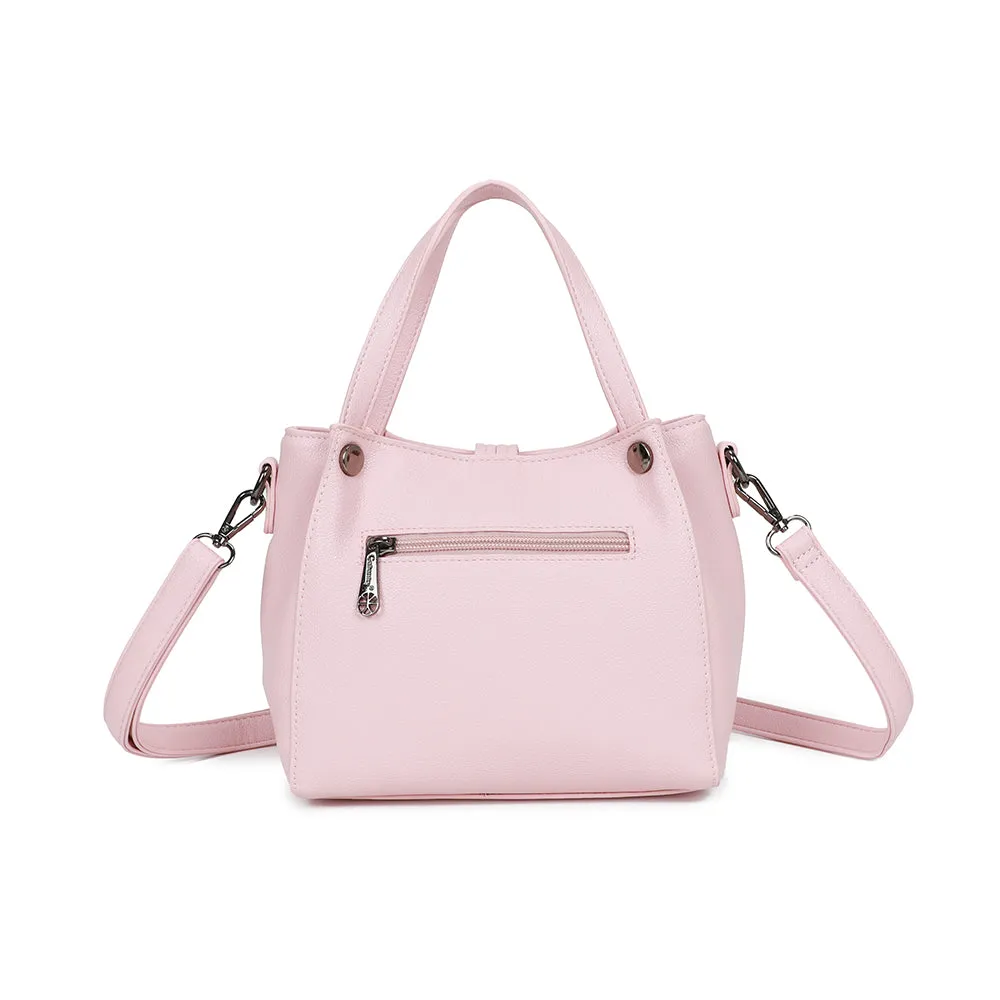 Gallantry Mini Léna petit sac à main rose grainé