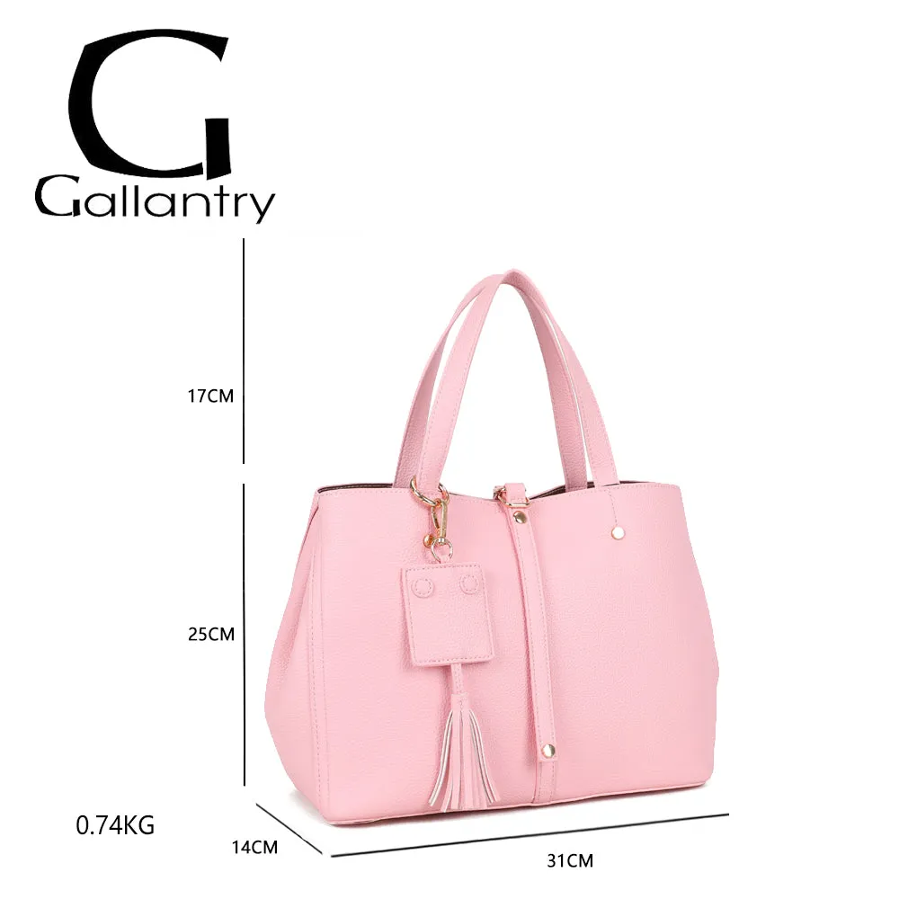 Gallantry Mirage sac à main Noir franges